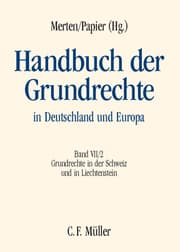 Cover von Handbuch der Grundrechte in Deutschland und Europa VII