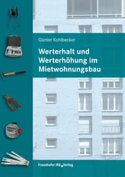 Cover von Werterhalt und Werterhöhung im Mietwohnungsbau.