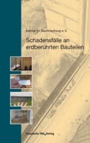 Cover von Schadensfälle an erdberührten Bauteilen.