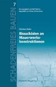 Cover von Rissschäden an Mauerwerkskonstruktionen.