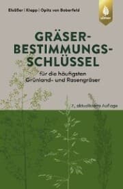 Cover von Gräserbestimmungsschlüssel für die häufigsten Grünland- und Rasengräser