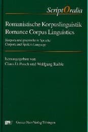 Cover von Romanistische Korpuslinguistik/Romance Corpus Linguistics