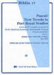Cover von Pascal / New Trends in Port-Royal Studies