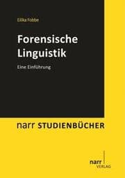 Cover von Forensische Linguistik