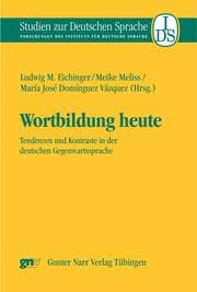 Cover von Wortbildung heute