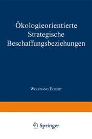 Cover von Ökologieorientierte Strategische Beschaffungsbeziehungen