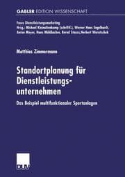 Cover von Standortplanung für Dienstleistungsunternehmen