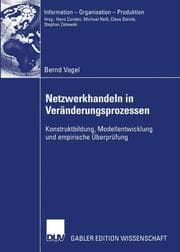 Cover von Netzwerkhandeln in Veränderungsprozessen