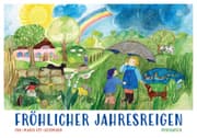 Cover von Postkartenbuch 'Fröhlicher Jahresreigen'