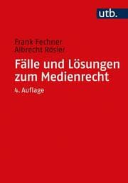 Cover von Fälle und Lösungen zum Medienrecht