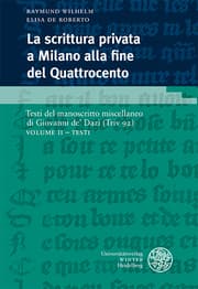 Cover von Volume II - Testi