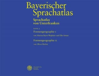 Cover von Formengeographie I: Substantive, Adjektive, Zahlwörter und Pronomen/Formengeographie II: Verben