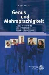 Cover von Genus und Mehrsprachigkeit
