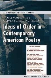 Cover von Ideas of Order in Contemporary American Poetry