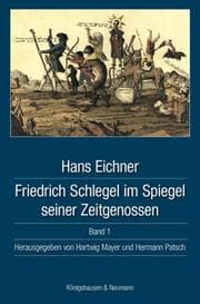 Cover von Friedrich Schlegel im Spiegel seiner Zeitgenossen