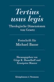 Cover von Tertius usus legis