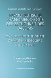 Cover von Hermeneutische Phänomenologie der Zeitlichkeit des Daseins