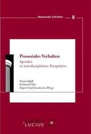 Cover von Prosoziales Verhalten