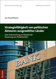 Cover von Strategiefähigkeit von politischen Akteuren ausgewählter Länder