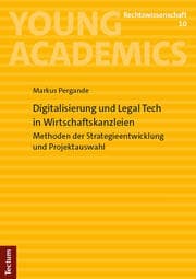 Cover von Digitalisierung und Legal Tech in Wirtschaftskanzleien