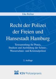 Cover von Recht der Polizei der Freien und Hansestadt Hamburg
