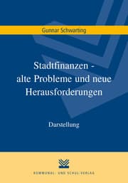 Cover von Stadtfinanzen - alte Probleme und neue Herausforderungen