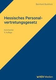 Cover von Hessisches Personalvertretungsgesetz