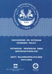 Cover von Estnische Gespräche über Wirtschaftspolitik 2/2014
