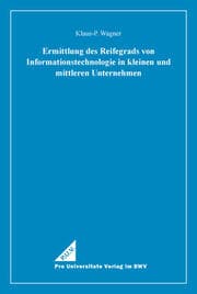Cover von Ermittlung des Reifegrads von Informationstechnologie in kleinen und mittleren Unternehmen