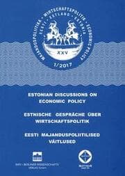 Cover von Estnische Gespräche über Wirtschaftspolitik 1/2017