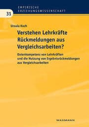 Cover von Verstehen Lehrkräfte Rückmeldungen aus Vergleichsarbeiten?