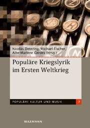 Cover von Populäre Kriegslyrik im Ersten Weltkrieg