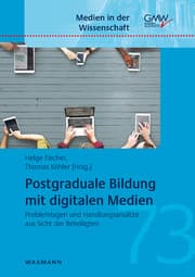 Cover von Postgraduale Bildung mit digitalen Medien
