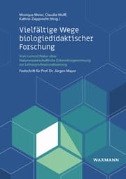 Cover von Vielfältige Wege biologiedidaktischer Forschung