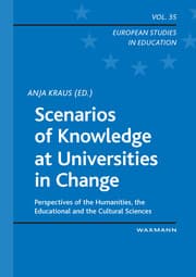 Cover von Scenarios of Knowledge at Universities in Change