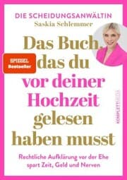 Cover von Das Buch, das du vor deiner Hochzeit gelesen haben musst (SPIEGEL-Bestseller)