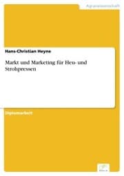 Cover von Markt und Marketing für Heu- und Strohpressen