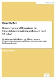 Cover von Bilanzierung und Bewertung bei Unternehmenszusammenschlüssen nach US-GAAP