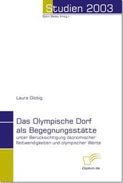 Cover von Das Olympische Dorf als Begegnungsstätte