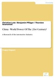 Cover von China - World Power Of The 21st Century?