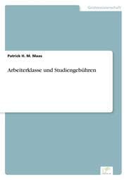 Cover von Arbeiterklasse und Studiengebühren