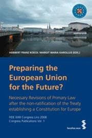 Cover von Preparing the European Union for the Future?