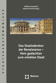 Cover von Das Staatsdenken der Renaissance - Vom gedachten zum erlebten Staat