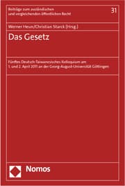 Cover von Das Gesetz