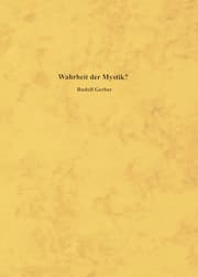 Cover von Wahrheit der Mystik?