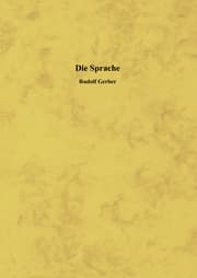 Cover von Die Sprache