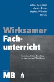 Cover von Wirksamer Fachunterricht Meta-Band
