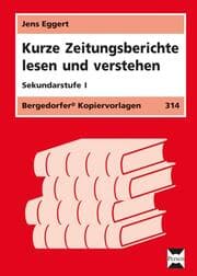 Cover von Kurze Zeitungsberichte lesen und verstehen