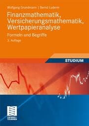 Cover von Finanzmathematik, Versicherungsmathematik, Wertpapieranalyse