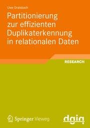 Cover von Partitionierung zur effizienten Duplikaterkennung in relationalen Daten